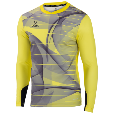 Свитер вратарский DIVISION PerFormDRY GK Pattern LS, желтый/черный/белый