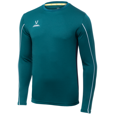 Футболка вратарская CAMP GK Padded LS JGT-1600-391-K, зеленый/черный/белый, детская